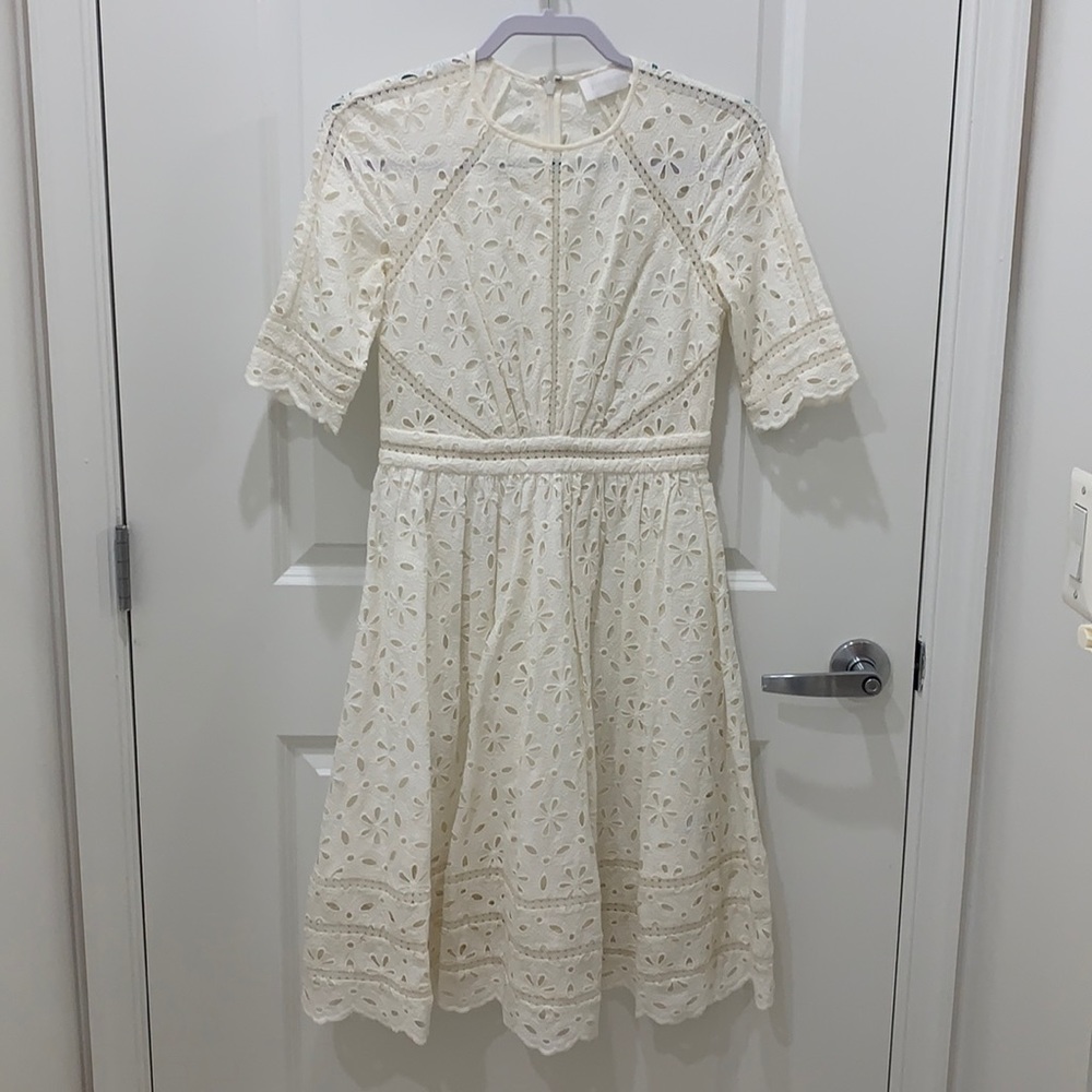 Zimmermann Roamer Day White Dress